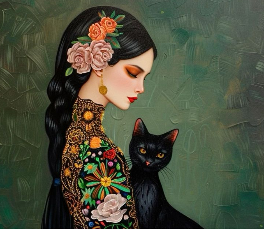 Frida Kahlo cat Love’s